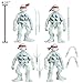 Teenage Mutant Ninja Turtles B&W Comic Book Series 4-Pack Bundle by Playmates Toys
