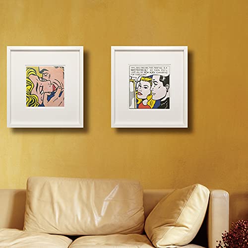 Amazon.co.jp: ポップアートフレーム ロイ・リキテンスタイン (キス V