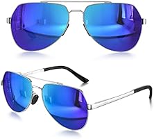 LUENX Men Sunglasses Polarized womens - UV 400 Protection 60