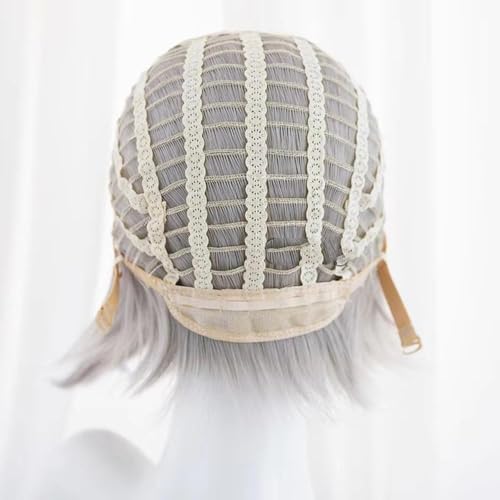 Perruque cheveux bouclés ondulés rouge orange de 70cm à volume naturel - 5