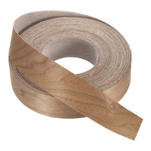 Bordure en noyer 38 mm x 15m ruban placage bois thermocollant PATIKIL