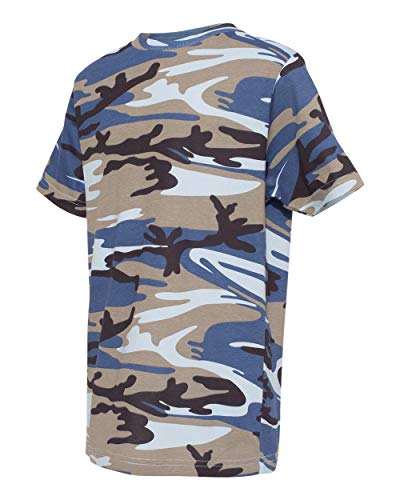 Youth Camouflage T-Shirt XS Green Woodland2