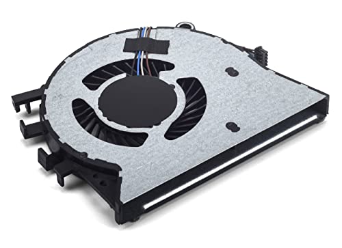 Replacement CPU Cooling Fan for HP 17-by 17-ca, CPU Fan for HP 17-by4633dx 17-by4013dx 17-by3016cy 17-by3063st 17-by1033dx 17-ca0003na Series Laptop P/N:L22529-001 L22531-001 DFS541105FC0T