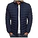 WWricotta Piumino Leggero da Uomo Trapuntato, Giacca Leggera per Mezza Stagione, Colletto Alto, Antivento, Caldo Giubbotto Moto Uomo Giacca Running Uomo Giacca Baseball Uomo