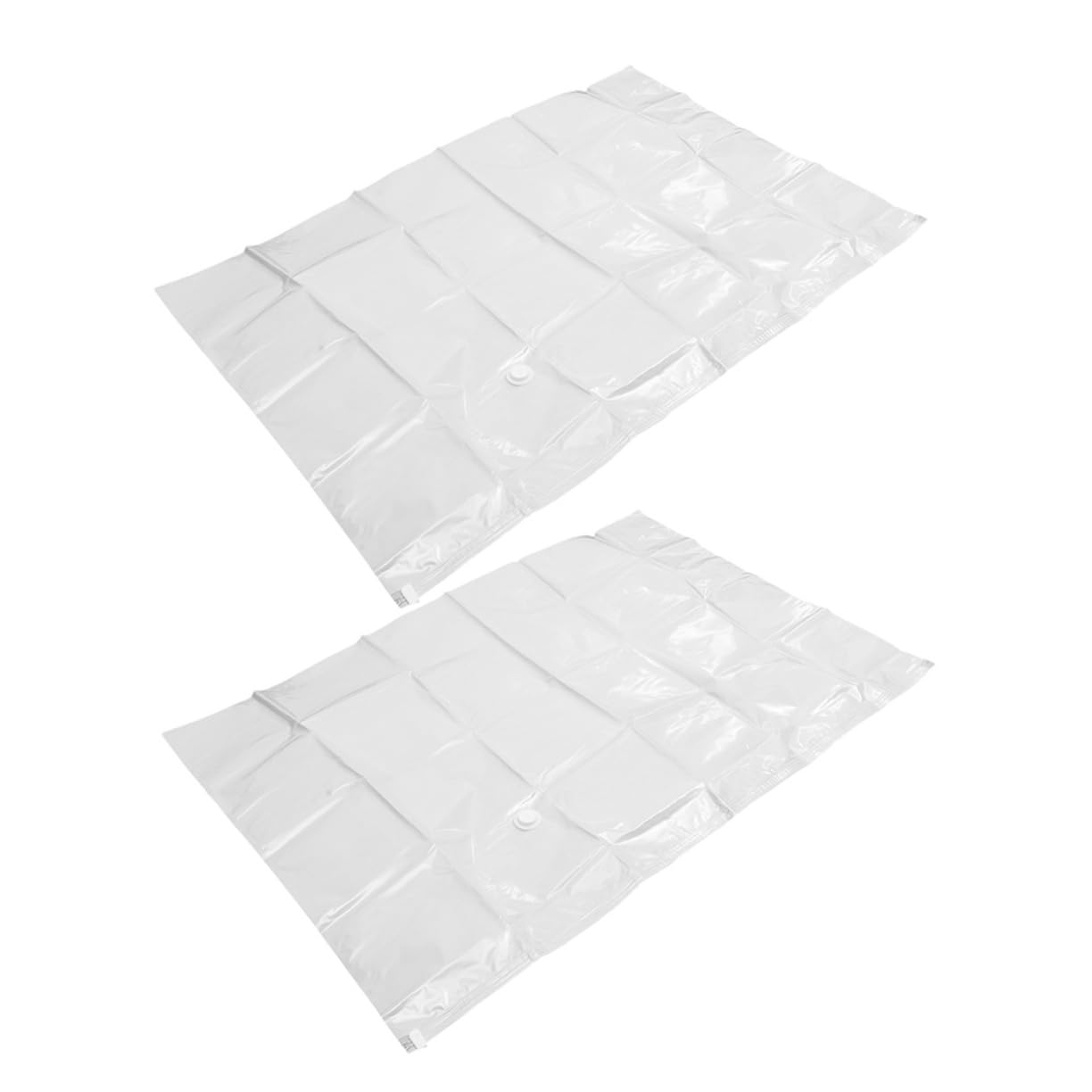 PRETYZOOM Bolsas de Vacío para Colchones y Ropa Reutilizables Gran Capacidad, Material Pa y Pe, 2 Unidades para Garajes y Sótanos