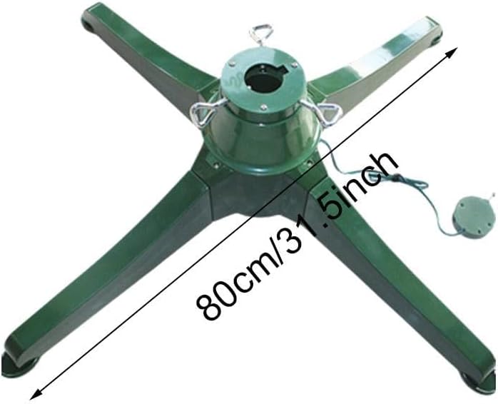 Musical Rotating Christmas Tree Stand with Speaker, 360 Degree Rotating Christmas Tree Stand with Music,Christmas Tree Rotating Stand,360° Spinning Christmas Tree Base with Music (31.5in)