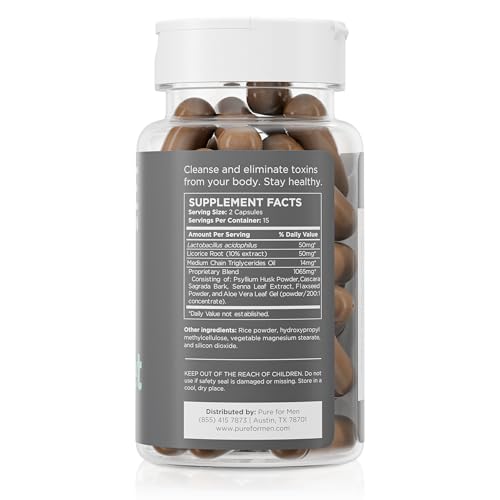 Pure for Men Reset Detox Colon Cleanse