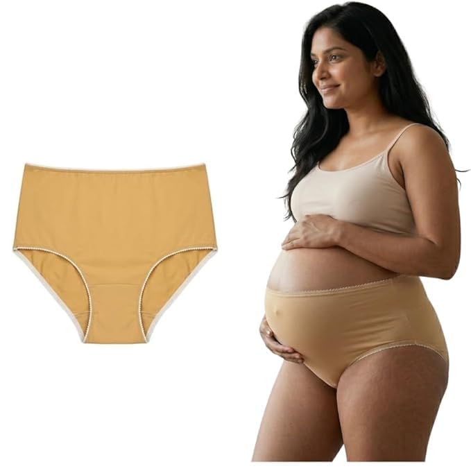 Maternity Underwear for Pregnancy Brief C-Section Recovery After Delivery Panties Women's Plus Size Soft Cotton Over The Belly Maternity Underwear-image-20