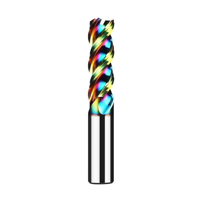 1 pz. Fresa a 3 taglienti ad alte prestazioni rivestita in DLC HRC65 CNC for alluminio, carburo di tungsteno(11x35x12x75)