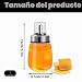 Imagen de ZoeQide Mielera 180 ml Vidrio Borosilicato