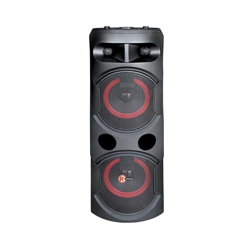 RadioShack Dual 6.5-inch Speaker with Led Lights and Type-C 
