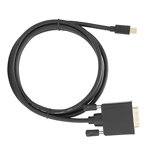 Adaptador Mini DP a DVI 4K con cable de cobre de 1.5 metros para PC 4