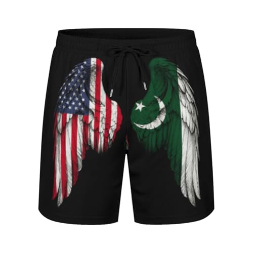 Short de plage drapeau américain contre la chaleur avec ce maillot homme respirant