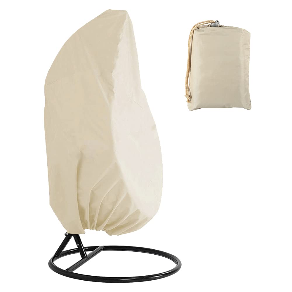 Housse De Protection Pour Chaise Suspendue – Imperméable, Anti-poussière – Tissu Oxford 210D – Avec Fermeture éclair Et Cordon