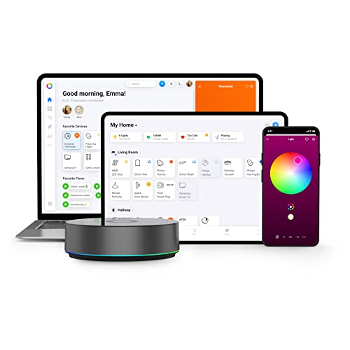 Homey Pro (Early 2023) | Smart Home Hub for Home Automation – Features Z-Wave Plus, Zigbee, Wi-Fi, BLE, 433MHz, Infrared, Matter & Thread. Compatible with Siri, Alexa & Google Home. - Image 6