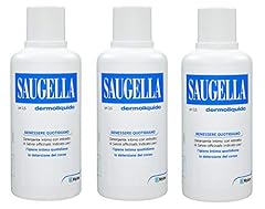 BUYFARMA PROMO PACK - 3X Saugella Dermoliquido da 500ml - Detergente Intimo pH 3.5 con Estratto di Salvia Officinalis - 1.5 Litri + OMAGGIO