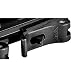 Warne QDXSKEL30TW, 30mm MSR Mount, 6061/T6 Aluminum, Steel Threaded Inserts, Quick Detach, Black