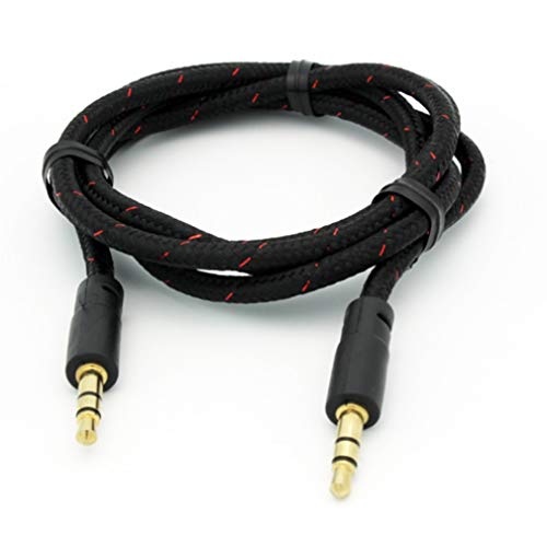 Cable Auxiliar de Audio 3.5mm Compatible con Amazon Fire HD miniatura 2