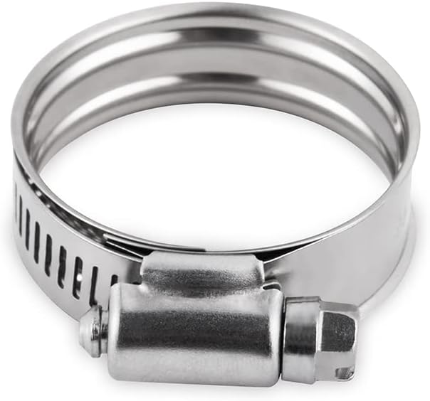 Mishimoto Sure Grip High Torque Protective Worm Gear Clamp, 1.54” – 2.2” (39mm – 56mm), Pack of 10