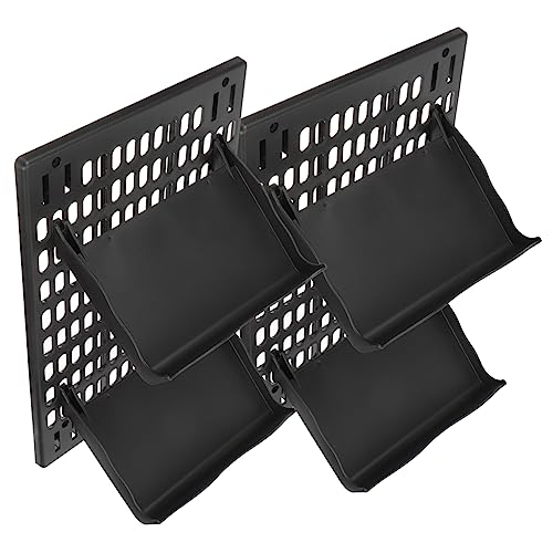 Cabilock 1 Set Wall Mounted Shoe Rack Multi Function Shoe Storage Shelf Punch Installation Strong Load Bearing Capacity Easy Wall Organizer for Home Use Combination with Panels Layers