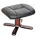 TecTake Sillón de Relax con Puff TV Reclinable con eascabel Polipiel -...