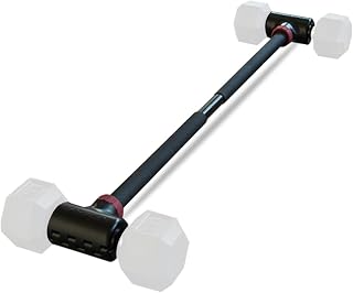 Jayflex Hyperbell Bar - Convert Dumbbells Into Barbell, Compact Home Gym, 200 lb Capacity