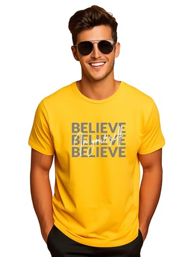 Image of ADRO Tshirt for Men | Printed T Shirt for Men | 100% Cotton Regular Fit T-Shirt |Printed T Shirt