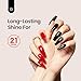 Beetles Gel Top Coat and Base Coat Set - 2 Pcs 15ml No Wipe Top Coat Gel Nail Polish Shine Finish and Long Lasting, Soak Off LED Nail Lamp Finish Nail Art Design Manicure Diy at Home