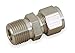 Parker 4MTC2N-316 Male Thermocouple Adapter A-LOK 1/4T X 1/8NPT Stainless Steel