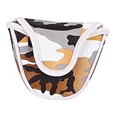 SUPVOX Housse De Putter Cuir PU Motif Camouflage Couvre-Club pour Putters Maillet Protecti...
