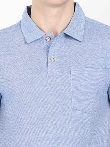 Image of ECOLINE Clothing Eco-Friendly Men's 50 /50 Blend Polo T-Shirt (Pack of 2)