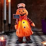 Photo Gallery decorazione a forma di zucca di halloween a led animata – lanterna jack-o -lanterna luminosa con volto in movimento spettrale | decorazione per casa infestata e feste per interni ed esterni Photo Gallery decorazione a forma di zucca di halloween a led animata – lanterna jack-o -lanterna luminosa con volto in movimento spettrale | decorazione per casa infestata e feste per interni ed esterni