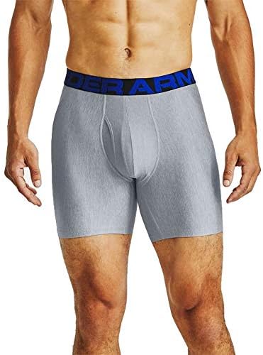 Under Armour Tech 15 cm 2 szt., męskie bokserki zapewniające pełny komfort, szybkoschnąca bielizna męska