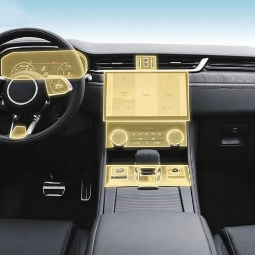 Film PPF Jaguar F-PACE anti-rayures : protégez la console des traces de clés