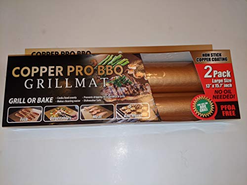 Grill Mat Copper Pro Bbq #TOP1