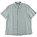 Perry Ellis Men's Short-Sleeve Linen Shirt