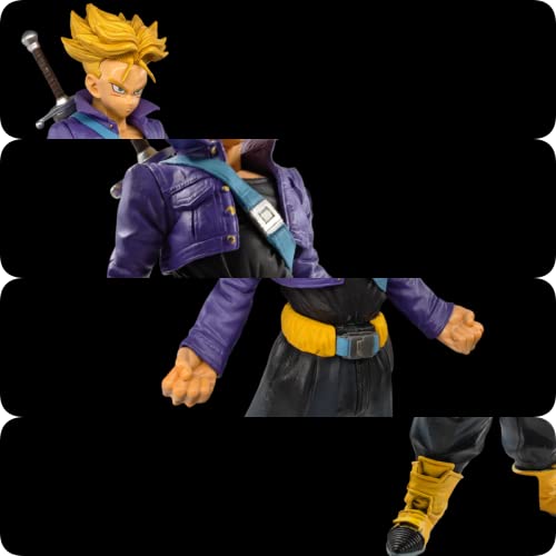 Lexgm Super Saiyan Trunks Dbz Anime Figure Pvc Collection Model Toys For Adults Children 10 Inch #TOP5
