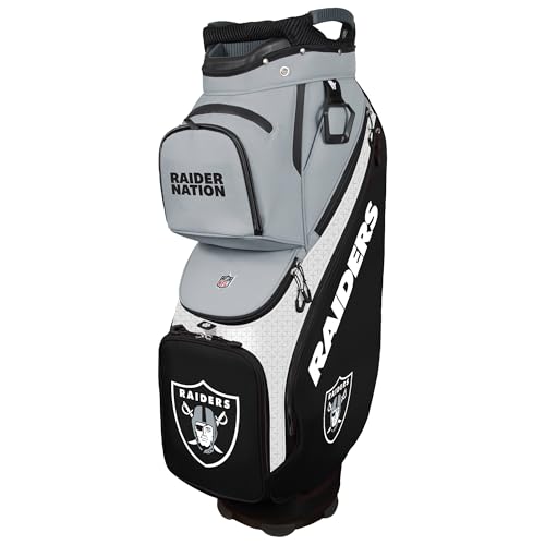 Team Effort Clubhouse Cooler Cart Bag NFL Las Vegas Raiders