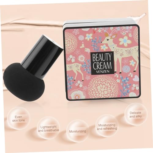 Mipcase 2 Unidades Corretivo Primer De Maquiagem Base Em Pó Cosméticos Faciais Almofada De Ar Bb Cre