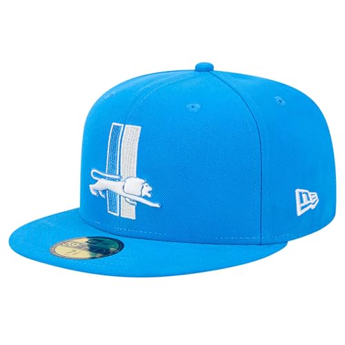 Casquette Detroit Lions New Era look urbain match de NFL bleu homme