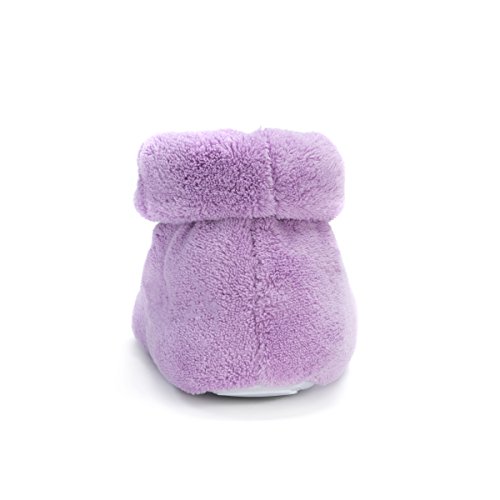 Soft Ones Women's Micro Chenille Boot with Satin Bow Slipper3