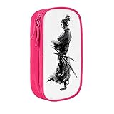 ペンケース 和風 武士 超カッコいい 侍 剣道 大容量 二層 筆箱 筆入れ 学生 子供 児童 筆袋 小物収納 多機能 男の子 女の子 小学生 中学生 文房具 高校生 大学生 社会人用 シンプル かわいいプレゼント