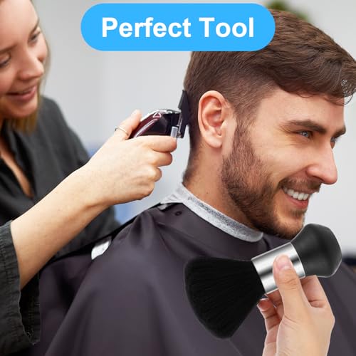 3 Stück Nackenpinsel Friseur Bürste Weiche Friseurpinsel Professionelles Friseur zubehör Schwarz Nylon Barber Bürste Set für Styling Barber Shop Reinigung Gebrochener Haare am Hals
