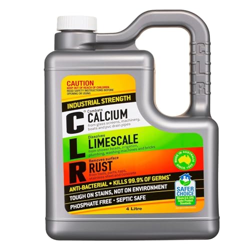 CLR Multipurpose 4L Cleaner Calcium, Lime, Rust, Stain Remover Clean Safe Bath