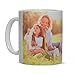 Stampa Foto su Tazza | Tazza 300 ml Modello Mug in Ceramica Personalizzata con la tua Foto - Massima Qualità di Stampa (1 foto, Bianco)