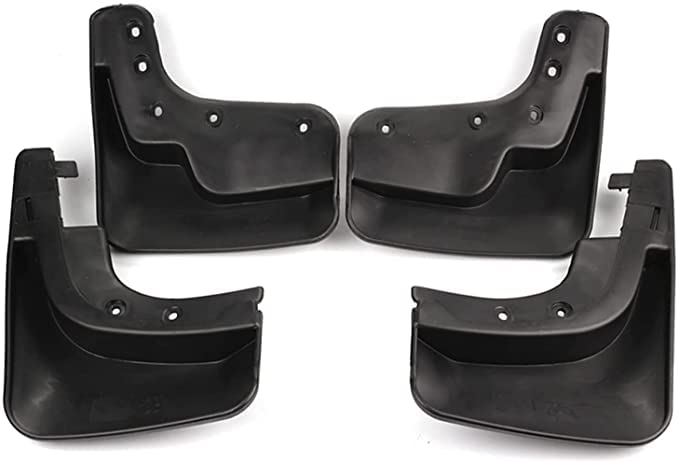4 Stuks Auto Spatborden Splash Guards Voor Volkswagen VW Tiguan L 2022 Voor Achter Spatbord Spatlappen Flappen Wiel Bescherming Cover Spatwaterdicht Accessoires