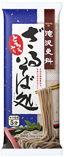 滝沢更科 ざるそば処 360g×5個