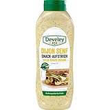 develey saucen kaufen österreich  Develey Dijon Senf Snack Aufstrich Kopfstandflasche 1x875ml Flasche