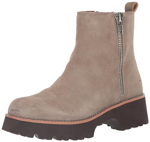 Blondo Women's Valen Waterproof Ankle Boot, Fallen Rock Suede, 7