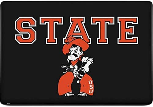 Skinit Decal Laptop Skin Compatible with MacBook Pro 15-inch with Touch Bar (2016-19) - Officially Licensed College OSU Oklahoma State Cowboys Orange Design